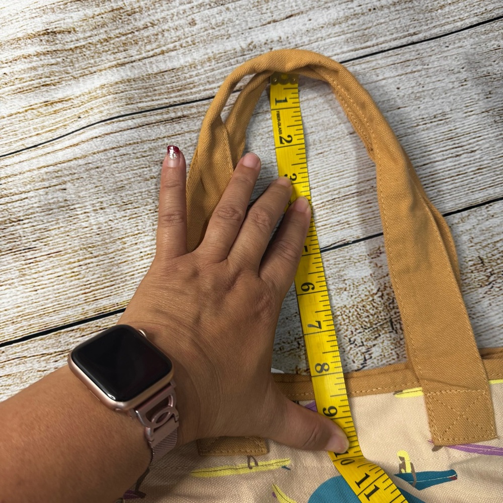 NWT Whole Foods Hawaii x Tag Aloha Mini Tote 100% Cotton Surfer Girl Tote - Picture 13 of 16